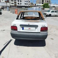 پراید سوخته مدل ۹۶ اتاق سالم