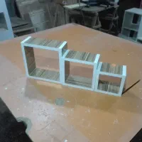 پاتختی ، شلف ، کتابخونه ، باکس|کتابخانه، شلف، قفسه‌های دیواری|رشت, باهنر|دیوار