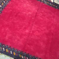 سفره فرش دستباف سنتی|گلیم، جاجیم، گبه|کرمان, |دیوار