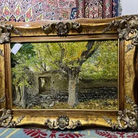 تابلوفرش کوچه باغ دستباف