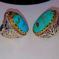 ۲عدد انگشتر فیروزه درشت معاوضه با سهره سهره قناری|جواهرات|تهران, تهرانپارس شرقی|دیوار