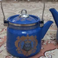 کتری قوری لعابی|قوری، کتری، قهوهساز دستی|تهران, کیانشهر|دیوار