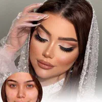 میکاپ در لوکیشن با تیم تخصصی میکاپ|خدمات زیبایی و سلامت|تهران, چوب تراش|دیوار