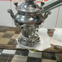 سماور گازی برنج  جنس خوب سنگین