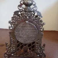 آینه و شمعدان برنز|بوفه، ویترین، کنسول|اسلام‌شهر, شهرک سعیدیه|دیوار