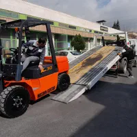 استاکر جک پالت باتری لیفتراک