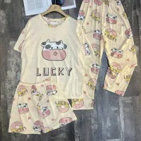 ست سه تیکه پنبه ای وارداتی