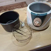 هوا پز دسینی توربو و سرخکن با روغن تفال|اجاق گاز و لوازم برقی پخت‌وپز|شیراز, معالی‌آباد|دیوار