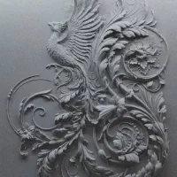 اجرای گچ بری مدرن وبرجسته|خدمات پیشه و مهارت|رشت, آب و برق|دیوار