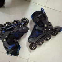 اسکیت رنگ آبی مشکی|دوچرخه، اسکیت، اسکوتر|گلبهار, شهر جدید گلبهار|دیوار