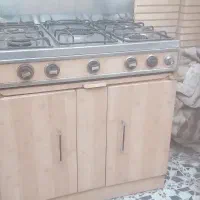 کاز شیشه ای در حد نو|اجاق گاز و لوازم برقی پخت‌وپز|کاشان, عربها|دیوار
