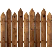 نرده چوبی همه‌کاره مناسب باغچه، گلدان و دکور و...