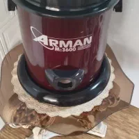 جارو سطلی فلزی آرمان موتور هیتاچی ژاپن در حدنو
