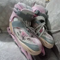 اسکیت دخترانه برند الفا1میلیون ث پانصد بدون وسایل