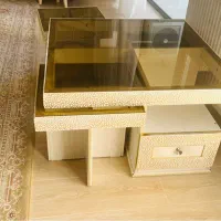 مبل چستر ۸ نفره همراه با جلومبلی|مبلمان خانگی و میز عسلی|میاندوآب, |دیوار