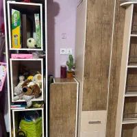 سرویس تخت و کمد نوزاد تا نوجوان|تخت و سرویس خواب|شاهرود, |دیوار