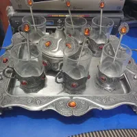 استکان و ...نقره|صنایع دستی و سایر لوازم تزئینی|شیراز, دارالرحمه|دیوار