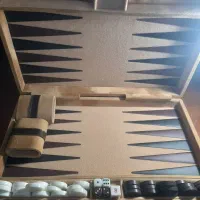 تخته نرد با روکش مخملی