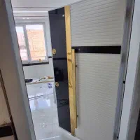 نمایشگاه درب های ضدسرقت چوبی pvc سفارشی نایسر