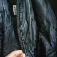 کاپشن چرم اصل