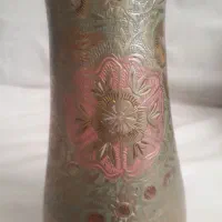 گلدان برنزی طرح گل رز قدینی|صنایع دستی و سایر لوازم تزئینی|تهران, بوستان ولایت|دیوار