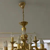 دو عدد لوستر قدیمی بسیار زیبا|لوستر و چراغ آویز|بروجرد, |دیوار