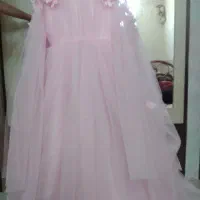 لباس پرنسسی همراه با شنل