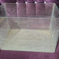 آکواریوم شیشه خم سالم بشرط