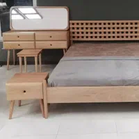 سرویس خواب چوب راش