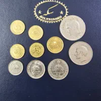 ۱۰ عدد سکه پهلوی