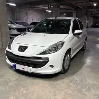 پژو ۲۰۷ دنده ای سفید مدل ۱۳۹۸