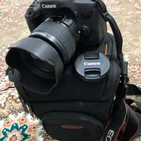 دوربین canon 750d لنز 55-18