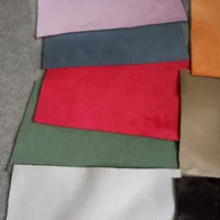 ضایعات چرم مصنوعی ومخمل درانواع رنگها