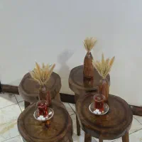 میز عسلی چوب طبیعی