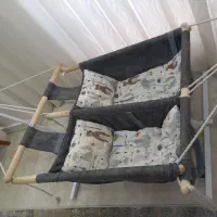 گهواره دوقلو|تخت و سرویس خواب|تاکستان, |دیوار