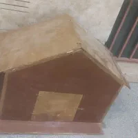 کلبه ی چوبی برای حیوانات خانگی