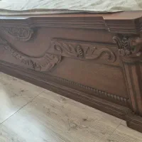تخت دونفره ۱۶۰*۲۰۰ تمام چوب و درحد نو|تخت و سرویس خواب|تهران, حکیمیه|دیوار