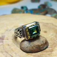 انگشتر مردانه تورمالین