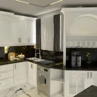 طراحی سه‌بعدی 3D کابینت و آشپزخانه سریع و ارزان