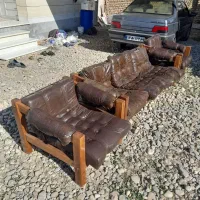 مبل یه دونه سه نفره و دوتا تک نفره|مبلمان خانگی و میز عسلی|گنبد کاووس, |دیوار