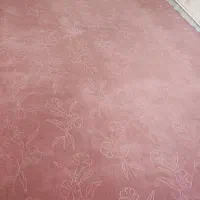 موکت نمدی گلدار کاملاً سالم وقابل استفاده وتمیز