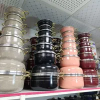 ظروف گرانیتی نچسب چهارده پارچه ۷پارچه تولید وعمده