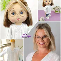 عروسک روسی شبیه سازی از روی عکس