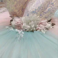 لباس عروس  شیک پرنسسی ۳ تا ۶ سال|لباس|دامغان, |دیوار