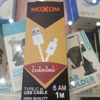 کابل شارژر مدل moxomیک سر تایپ سی