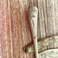 قاشق و چنگال دست ساز قدیمی