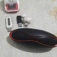 فلش۳ تا اسپیکر وشارژر همه کاره سالم همش یجا ۵۰۰مفت