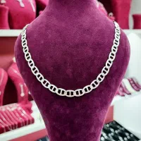 زنجیر نقره /۹۲۵/ قیمت ساچمه