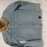 کت جین برفی تمام خز سایز XL کاملاً نو|لباس|اوز, |دیوار