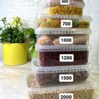 ظروف فریزری و قاشق چنگال